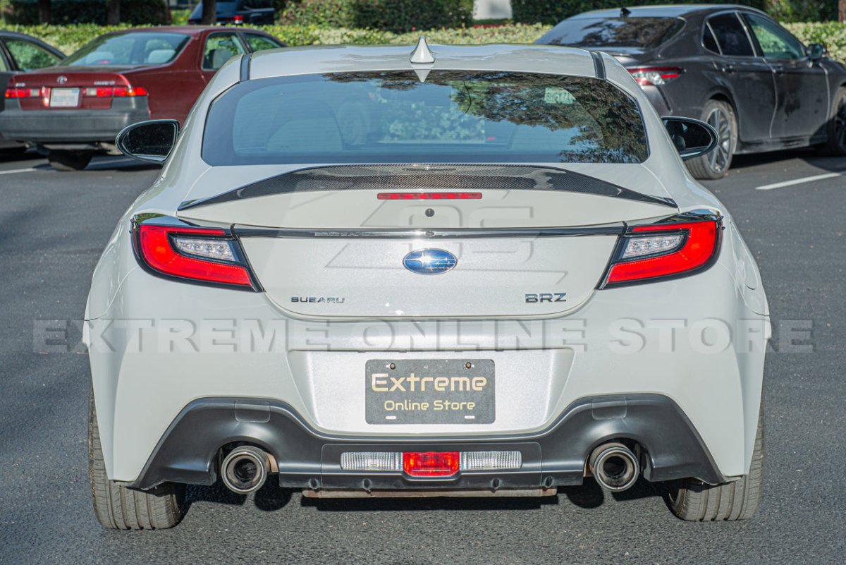 EXTREME ONLINE STORE 22 - UP GR86 / BRZ CARBON FIBER REAR SPOILER | SPOILER - 586 - BKCF - JDMuscleSpoilers and WingsSPOILER-586-BKCF