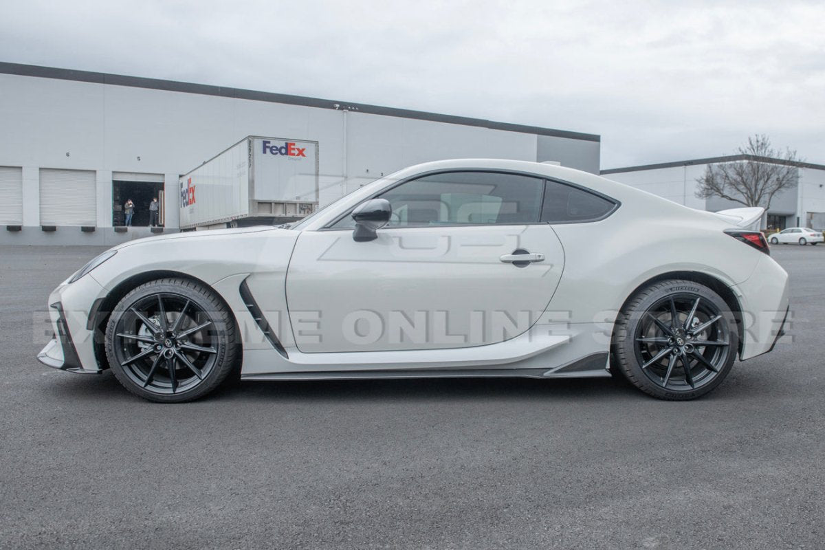 EXTREME ONLINE STORE [22 - UP GR86] CARBON FIBER FRONT LIP & SIDE SKIRTS | GR86 - 22 - Lip - CF_GR86 - 22 - SBL - CF - JDMuscleFront LipsGR86-22-Lip-CF_GR86-22-SBL-CF