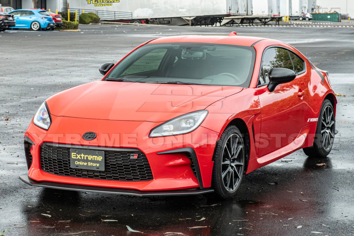 EXTREME ONLINE STORE [22 - UP GR86] CS PACKAGE FRONT LIP SPLITTER - JDMuscleFront LipsFLIP-679-ABSPrimed Black