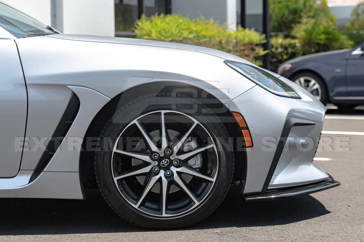 EXTREME ONLINE STORE [22 - UP GR86] CS PACKAGE FRONT LIP SPLITTER - JDMuscleFront LipsFLIP-679-ABSPrimed Black