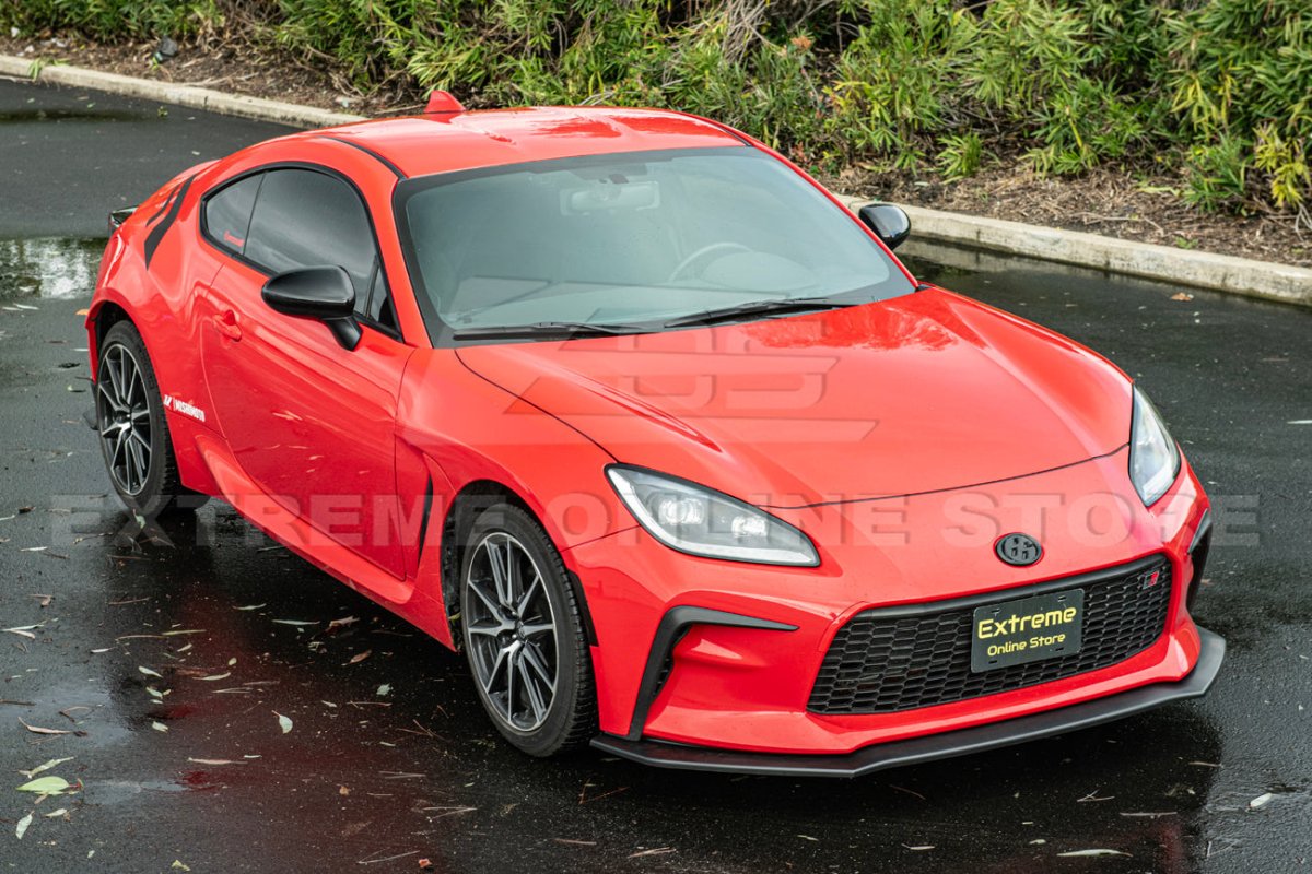 EXTREME ONLINE STORE [22 - UP GR86] CS PACKAGE FRONT LIP SPLITTER - JDMuscleFront LipsFLIP-679-ABSPrimed Black