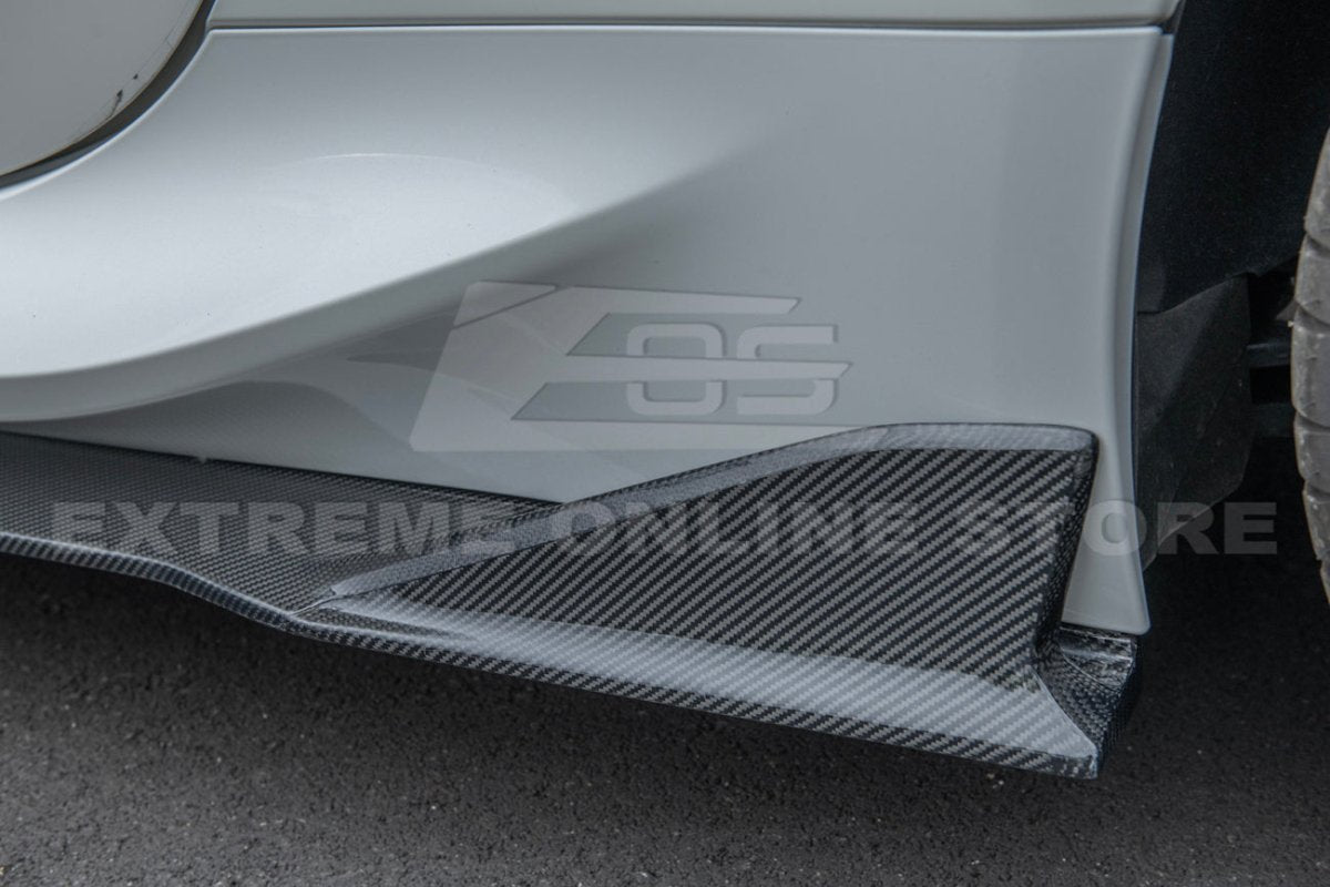 EXTREME ONLINE STORE 22 - UP TOYOTA GR86 CARBON FIBER SIDE SKIRTS | GR86 - 22 - SBK - CF - JDMuscleSide SkirtsGR86-22-SBK-CF
