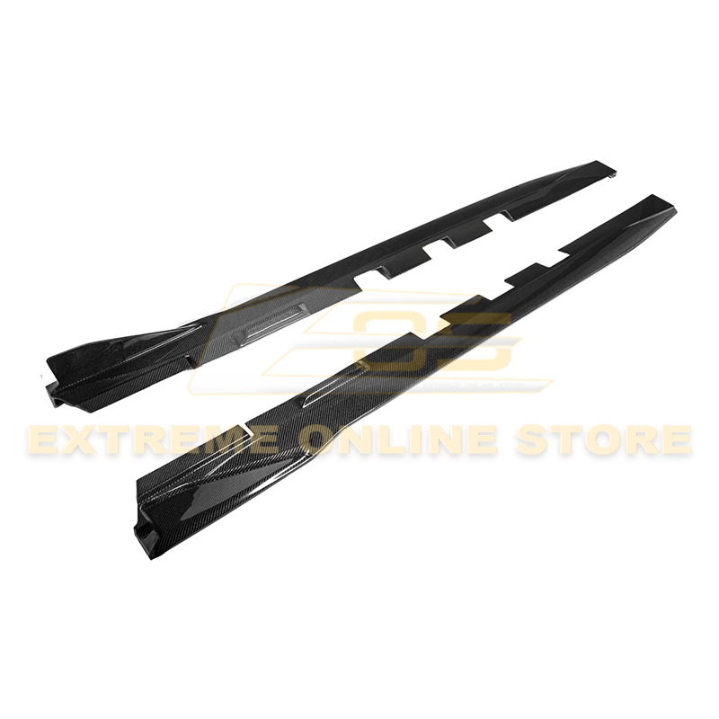 EXTREME ONLINE STORE 22 - UP TOYOTA GR86 CARBON FIBER SIDE SKIRTS | GR86 - 22 - SBK - CF - JDMuscleSide SkirtsGR86-22-SBK-CF