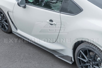 EXTREME ONLINE STORE 22 - UP TOYOTA GR86 CARBON FIBER SIDE SKIRTS | GR86 - 22 - SBK - CF - JDMuscleSide SkirtsGR86-22-SBK-CF