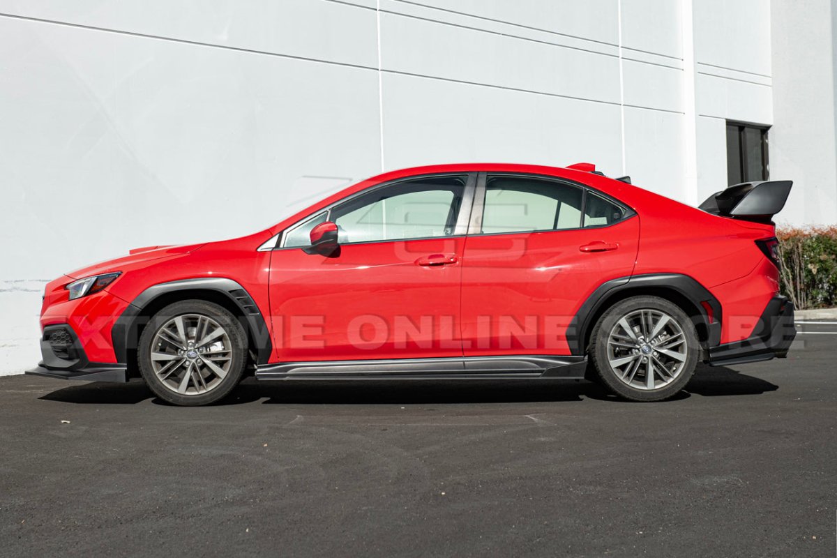 EXTREME ONLINE STORE 22 - UP WRX CS PACKAGE SIDE SKIRTS ROCKER PANEL | SS - 544 - ABS - JDMuscleSide SkirtsSS-544-ABS