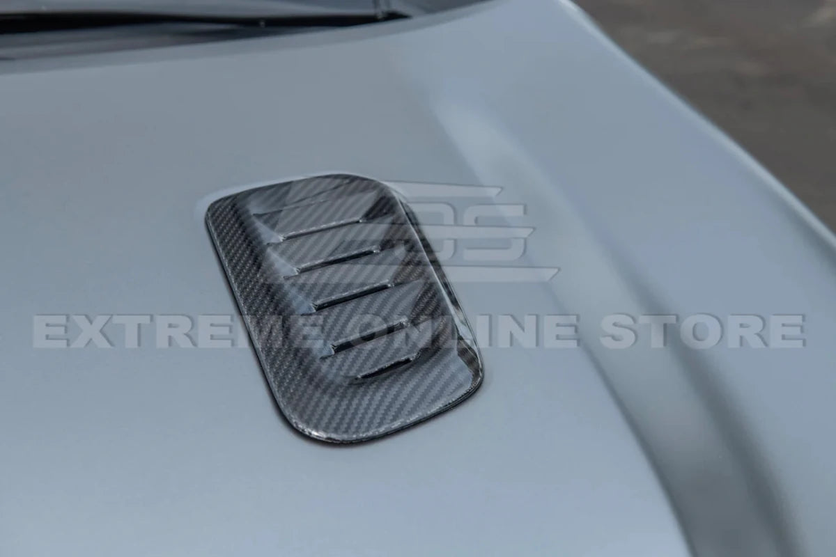 Extreme Online Store [23 - 25 GR Toyota Corolla] Carbon Fiber Front Bulge Hood Vent | VENT - 689 - BKCF - JDMuscleHood Scoops / VentsVENT-689-BKCF
