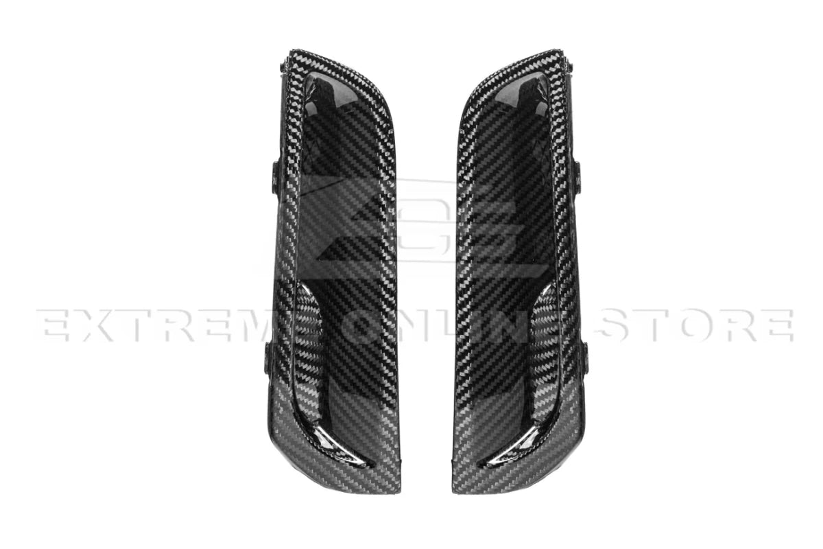 Extreme Online Store [23 - 25 GR Toyota Corolla] Carbon Fiber Front Bumper Hol Grille | GRILL - 688 - BKCF - JDMuscleExterior GarnishesGRILL-688-BKCF