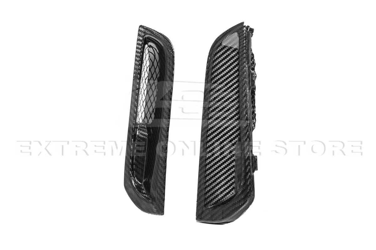 Extreme Online Store [23 - 25 GR Toyota Corolla] Carbon Fiber Front Bumper Hol Grille | GRILL - 688 - BKCF - JDMuscleExterior GarnishesGRILL-688-BKCF