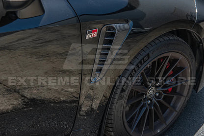 Extreme Online Store [23 - 25 GR Toyota Corolla] Carbon Fiber Side Door Fender Vent Trim | VENT - 690 - BKCF - JDMuscleExterior GarnishesVENT-690-BKCF