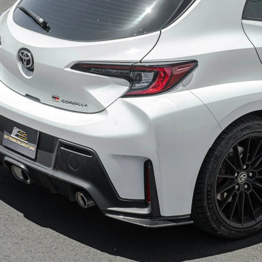 Extreme Online Store [23 - 26 GR Corolla] Carbon Fiber Rear Apron Lip - JDMuscleRear LipsRLIP-797-BKCFCarbon Fiber