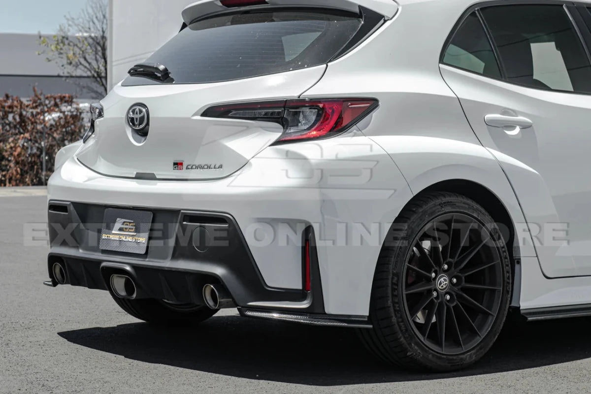 Extreme Online Store [23 - 26 GR Corolla] Carbon Fiber Rear Apron Lip - JDMuscleRear LipsRLIP-797-BKCFCarbon Fiber