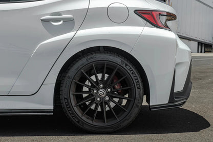 Extreme Online Store 23 - 26 Toyota GR Corolla Carbon Fiber Front Lip & Side Skirts - JDMuscleAero KitsFLIP-674-BKCF_SS-796-BKCFW/o Apron LipCarbon Fiber