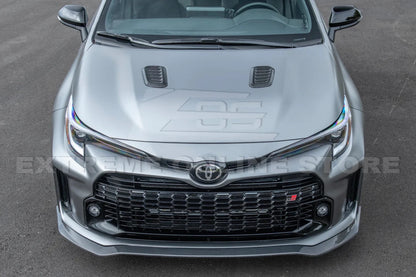 Extreme Online Store 23 - 26 Toyota GR Corolla Carbon Fiber Front Lip Splitter - JDMuscleFront LipsFLIP-674-BKCFCarbon Fiber
