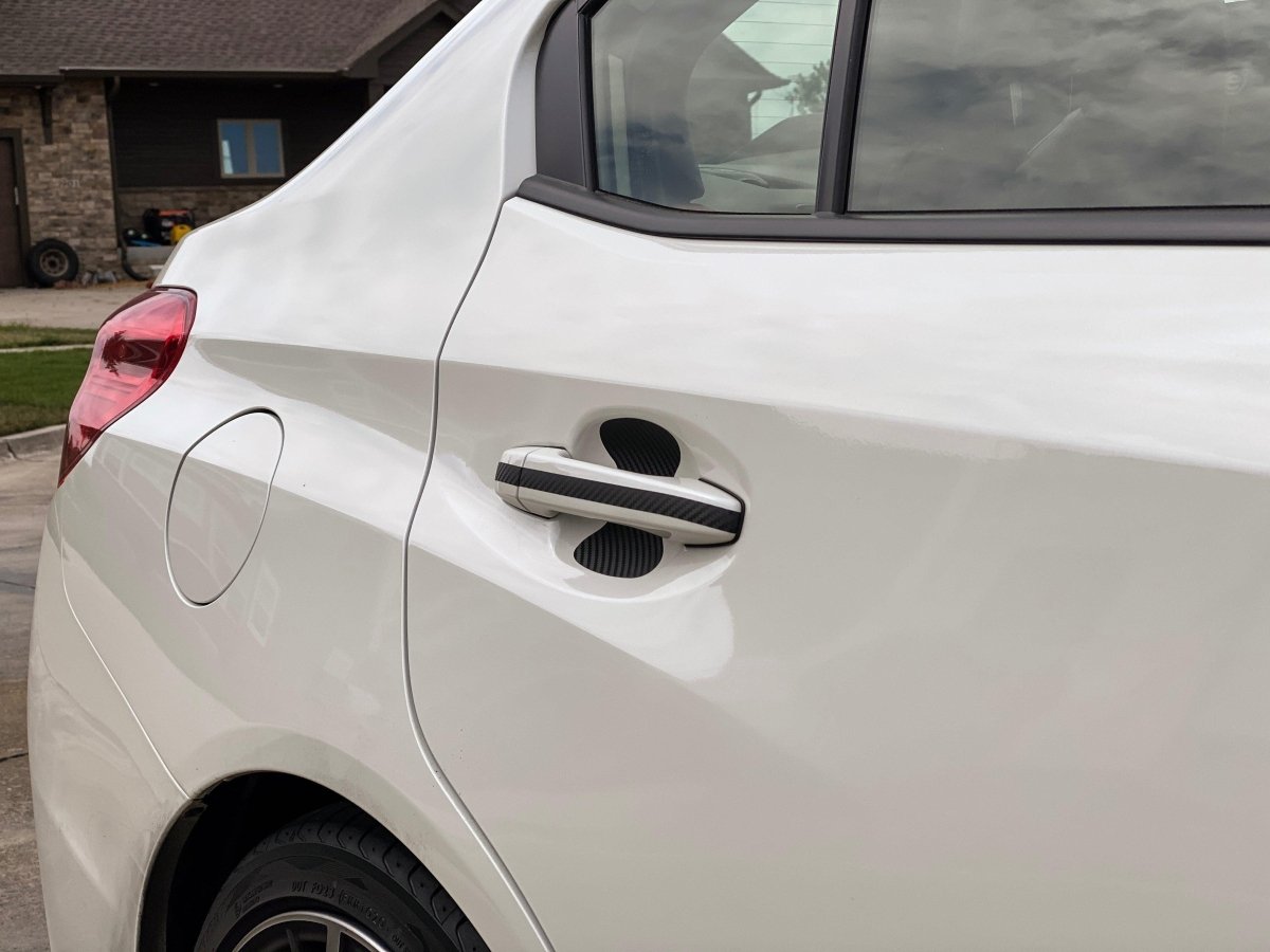 EZ Install Vinyl Door Cup Protectors - 2015 - 2020 Subaru WRX / STI - JDMuscleSFB15WRXDCPEZ3D3D Carbon (Black)