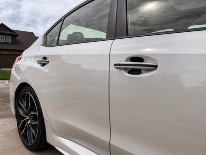 EZ Install Vinyl Door Cup Protectors - 2015 - 2020 Subaru WRX / STI - JDMuscleSFB15WRXDCPEZ3D3D Carbon (Black)