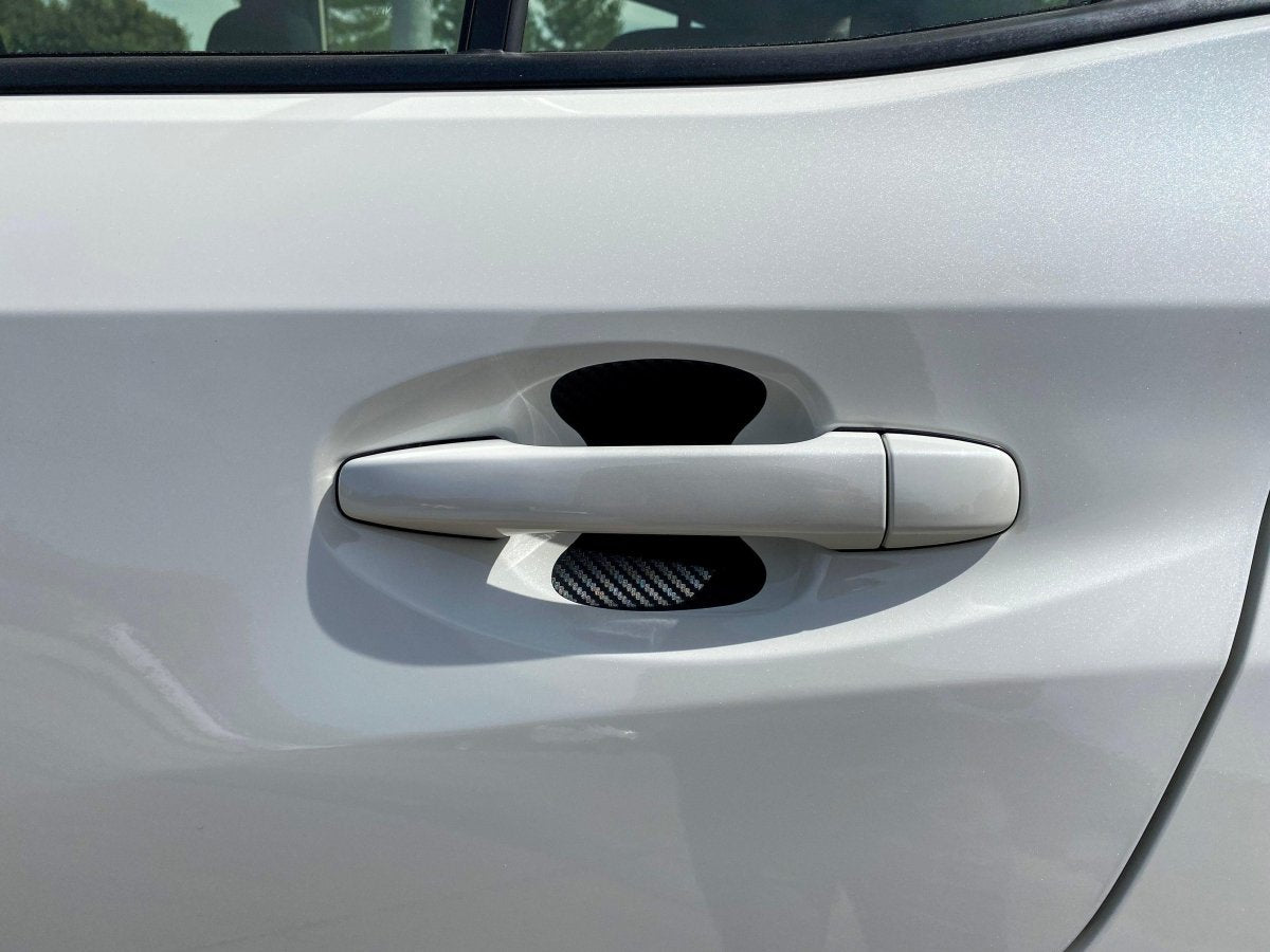EZ Install Vinyl Door Cup Protectors - 2015 - 2020 Subaru WRX / STI - JDMuscleSFB15WRXDCPEZ3D3D Carbon (Black)