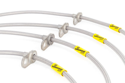 Goodridge [17-18 Civic Si] G-Stop Stainless Steel Brake Line Kit - Silver