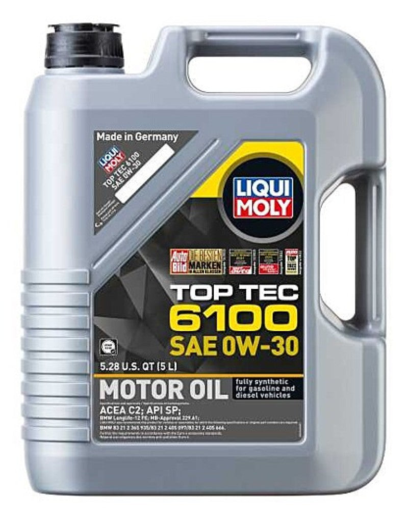 LIQUI MOLY Top Tec 6100 Motor Oil SAE 0W-30 - 5 Liter