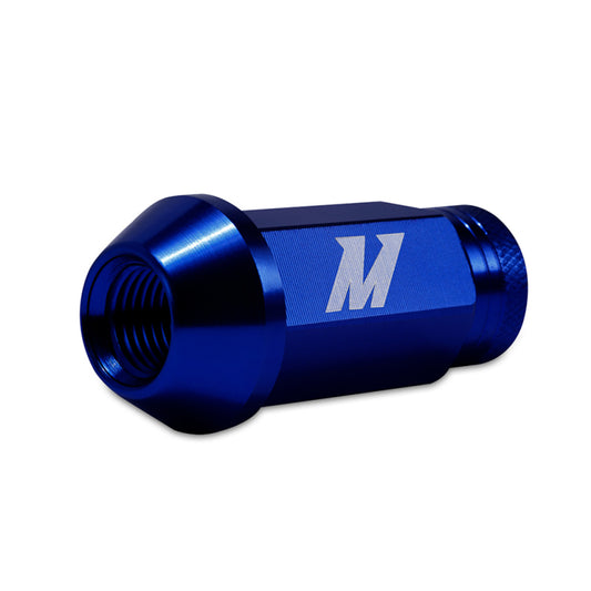 Mishimoto Aluminum Locking Lug Nuts M12x1.25 20pc Set Blue | MMLG-125-20LBL
