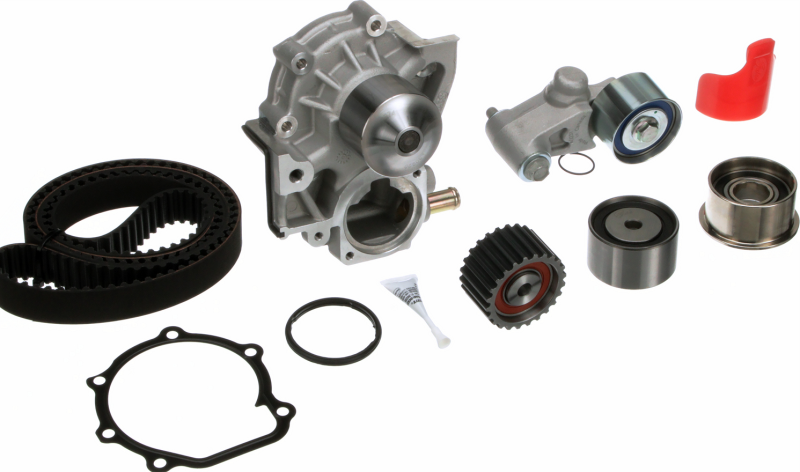 Gates [15-16 WRX STI] Timing Belt Component Kit with Water Pump - TCKWP328DN