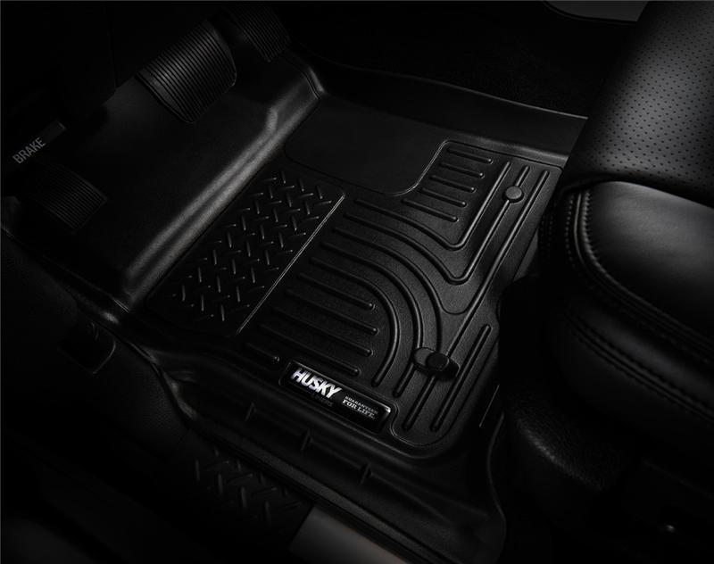 Husky Liners [12-13 Civic] WeatherBeater Front and 2nd Seat Floor Liners - Black