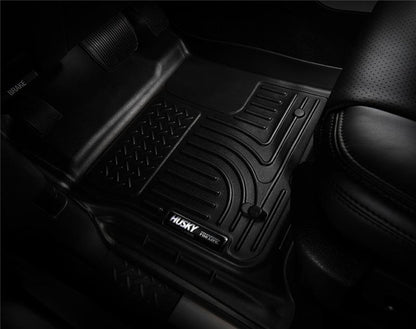 Husky Liners [12-13 Civic] WeatherBeater Front and 2nd Seat Floor Liners - Black