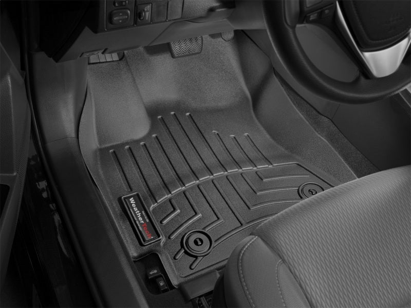 WeatherTech [14-16 Corolla] DigitalFit Front FloorLiner - Black, Fits Vehicles with Heating Vents Under Front Seats, Part 445801
