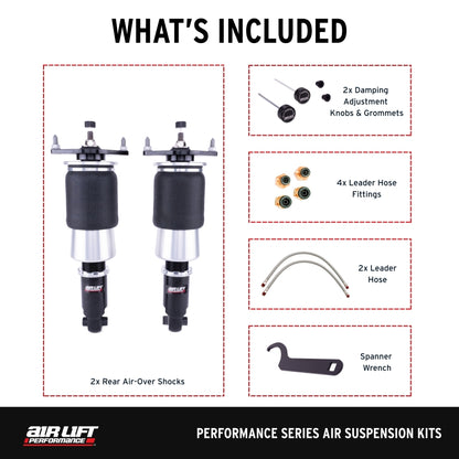 Air Lift Performance [15-21 WRX / 15-21 WRX STI] Rear Air Suspension Kit - Part Number 76501