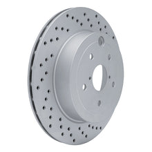 DFC [08-20 WRX] Rear Right Drilled GeoPerformance Rotor - Black Hat