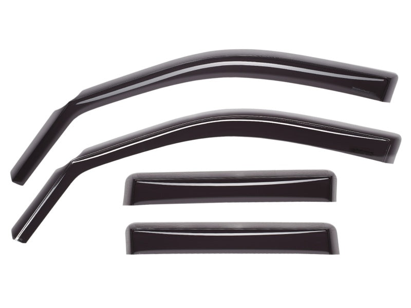 WeatherTech [22-25 Civic Sedan, 23-25 Civic Type R] Side Window Deflectors - Front and Rear, Dark Tint | wet821045IM