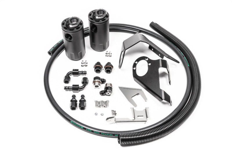 Radium Engineering [09-24 370Z] Dual Catch Can Kit - Fluid Lock, Rad20-0525-FL