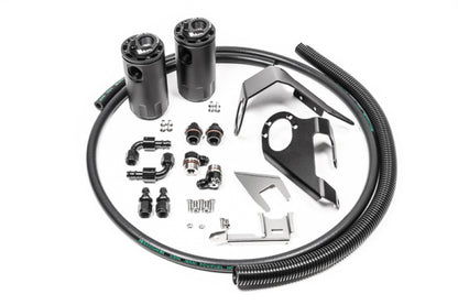 Radium Engineering [09-24 370Z] Dual Catch Can Kit - Fluid Lock, Rad20-0525-FL