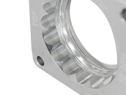 aFe [03-06 350Z] [03-07 G35] Silver Bullet Throttle Body Spacer - Silver, VQ35DE - 46-36008