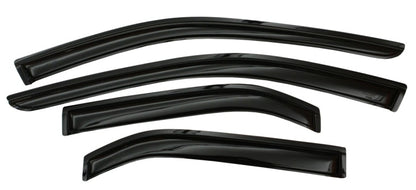 AVS [16-17 Civic] Ventvisor Outside-Mount Window Deflectors, 4-Piece - Smoke