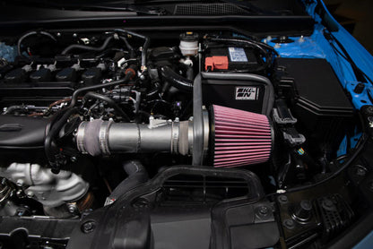 K&N 22-23 Civic, 22-23 Integra Typhoon Cold Air Intake - Silver Aluminum