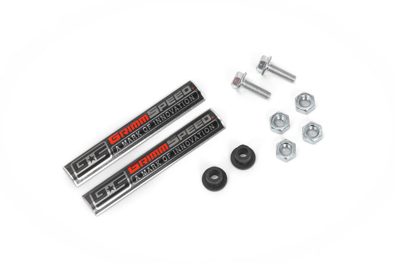 GrimmSpeed [22-26 BRZ/GR86] High-Lift Hood Struts - Black