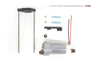 AMS Performance [16-19 Q50 / 17-19 Q60] Alpha Low Pressure Fuel Pump Upgrade Kit - Black