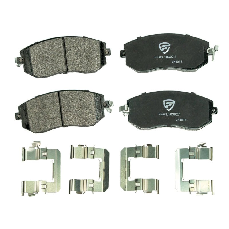 FactionFab [13+ FRS/BRZ/86, 11 - 14 WRX] V2 Brake Pads - Front - JDMuscleBrake PadsFFA1.10302.1