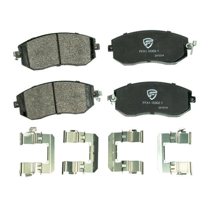 FactionFab [13+ FRS/BRZ/86, 11 - 14 WRX] V2 Brake Pads - Front - JDMuscleBrake PadsFFA1.10302.1