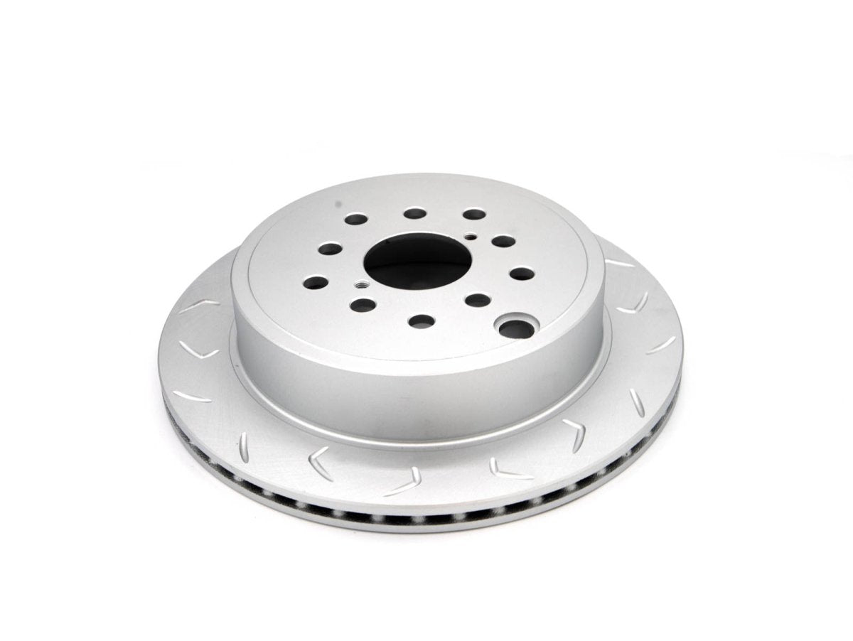 FactionFab [13+ FRS/BRZ/86, 22+ WRX 6mt] Slotted Rear Rotor V2 Dual Drilled 5x100/114 - JDMuscleBrake RotorsFFA1.10289.1