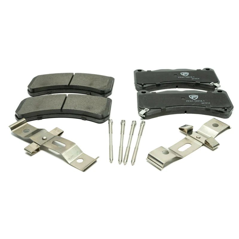 FactionFab [18 - 21 STI, 24+ WRX TR] Front Brake Pads V2 | FFA1.10312.1 - JDMuscleBrake PadsFFA1.10312.1
