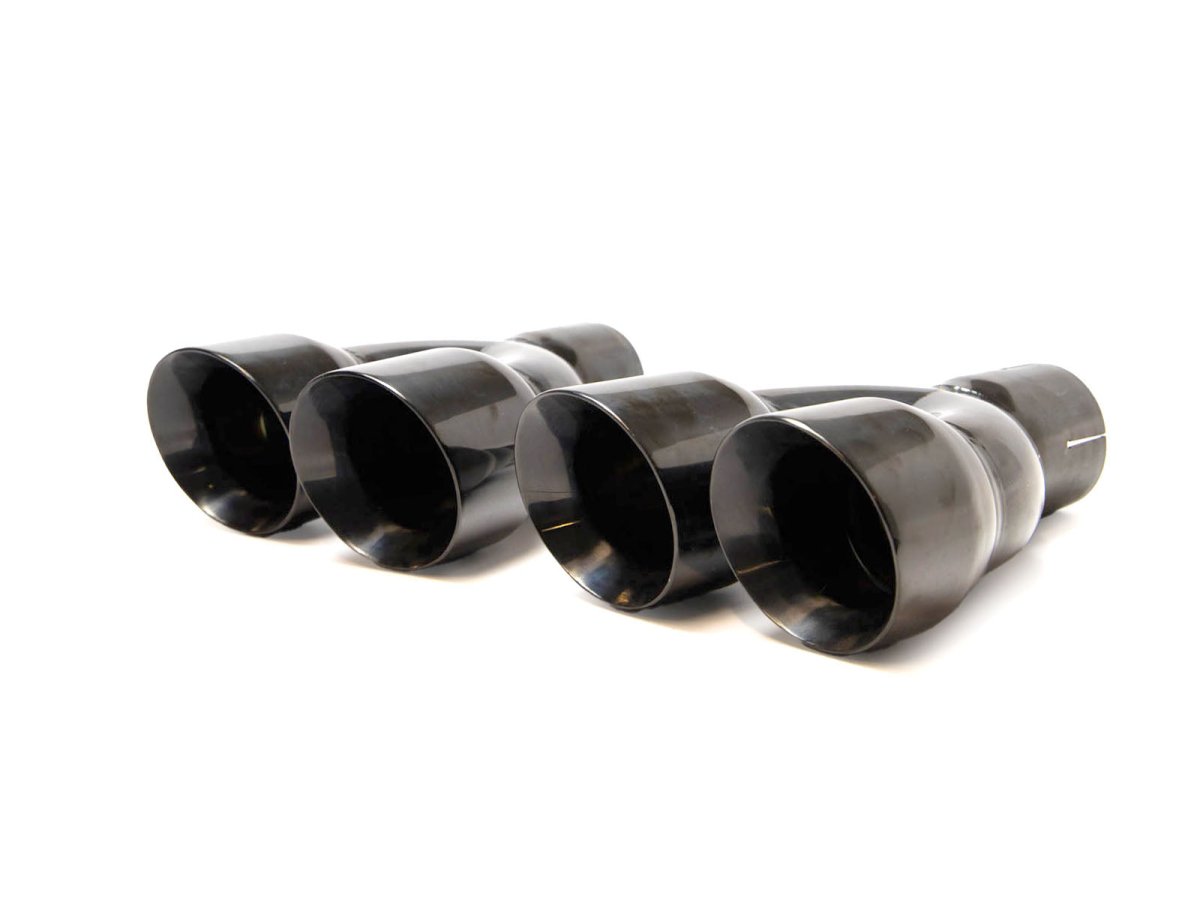 FactionFab Axle Back Exhaust Black Chrome Tip 2022 + WRX - JDMuscleFFA1.10255.3
