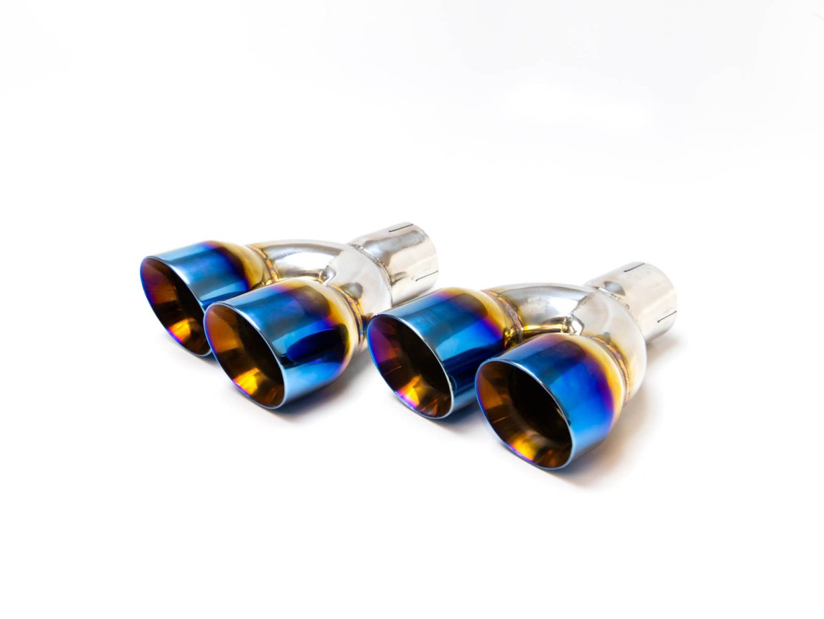 FactionFab Axle Back Exhaust Burnt Stainless Tip 2022+ WRX - JDMuscleFFA1.10255.2