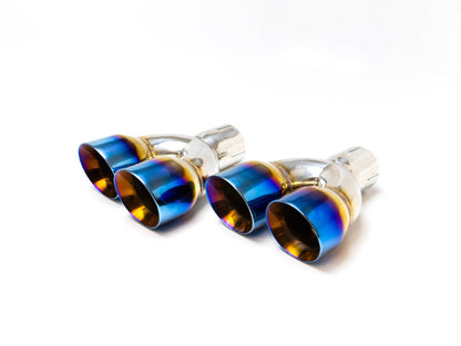 FactionFab Axle Back Exhaust Burnt Stainless Tip 2022+ WRX - JDMuscleFFA1.10255.2