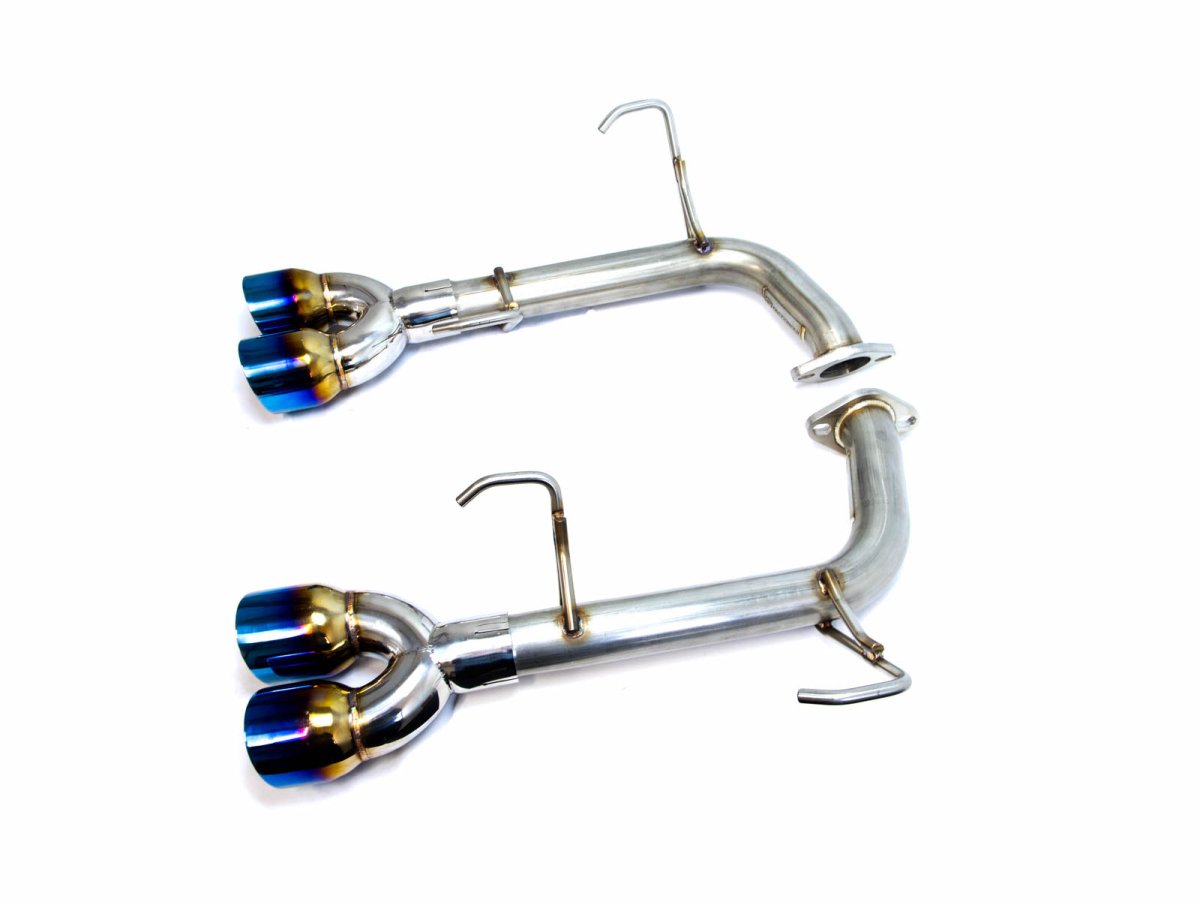 FactionFab Axle Back Exhaust Burnt Stainless Tip 2022+ WRX - JDMuscleFFA1.10255.2