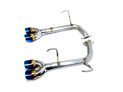FactionFab Axle Back Exhaust Burnt Stainless Tip 2022+ WRX - JDMuscleFFA1.10255.2