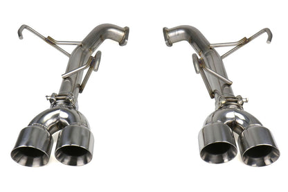 FactionFab Axle Back Exhaust Polished Tip WRX / STI 2011 - 2014 Sedan - JDMuscleFFA1.10111.1