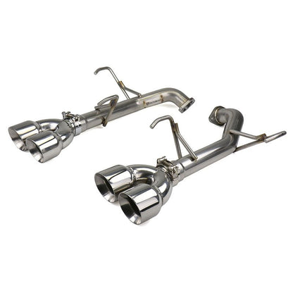 FactionFab Axle Back Exhaust Polished Tip WRX / STI 2011 - 2014 Sedan - JDMuscleFFA1.10111.1
