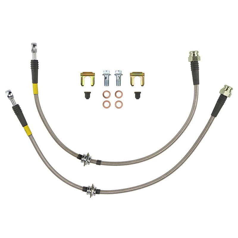 FactionFab Front Stainless Steel Brake Lines Subaru Impreza 1993 - 2001 - JDMuscleFFA1.10099.1