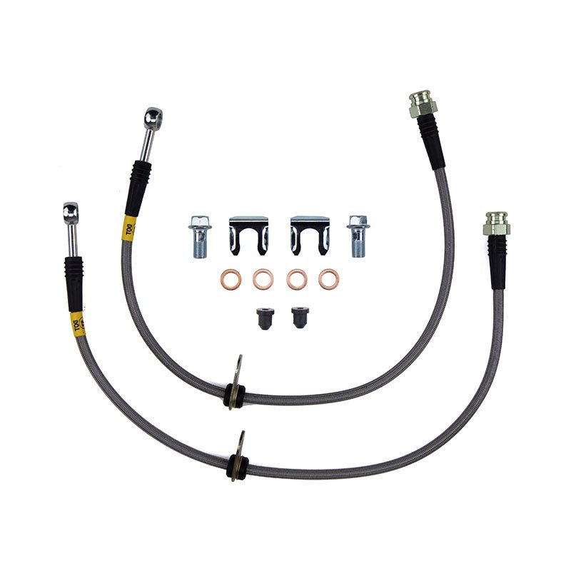 FactionFab Front Stainless Steel Brake Lines Subaru STI 2018+ - JDMuscleFFA1.10210.1